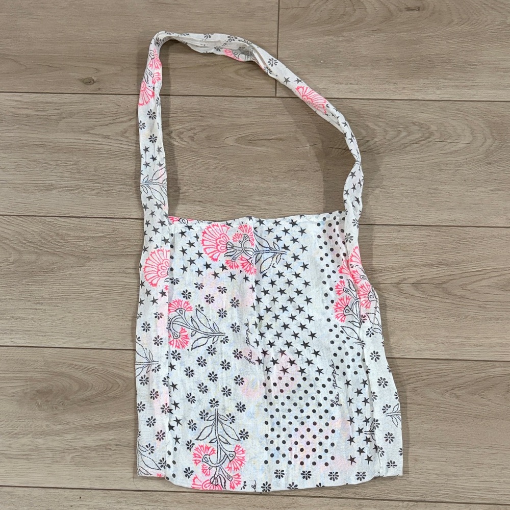 Free People Floral and Star Patterned Shoulder Bag